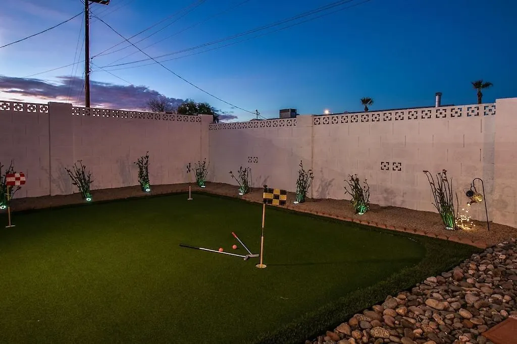 Charming Zen Home With Heated Pool, Pool Table, Arcade And Mini Golf. Scottsdale 0*,